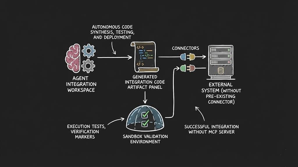 Self-Coding Beyond MCP