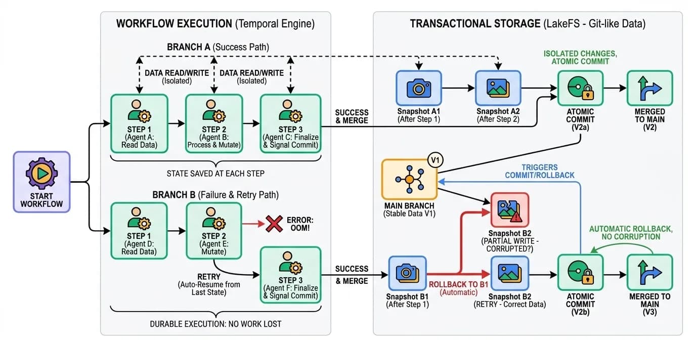 Battle-tested at Scale - Workflow + Transactional Storage powering enterprise agent systems